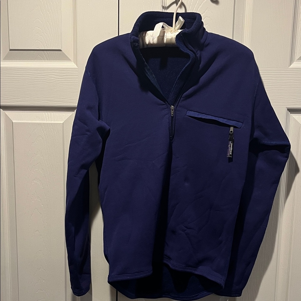 Patagonia Deep purple Quarter-Zip Fleece-lined better sweater